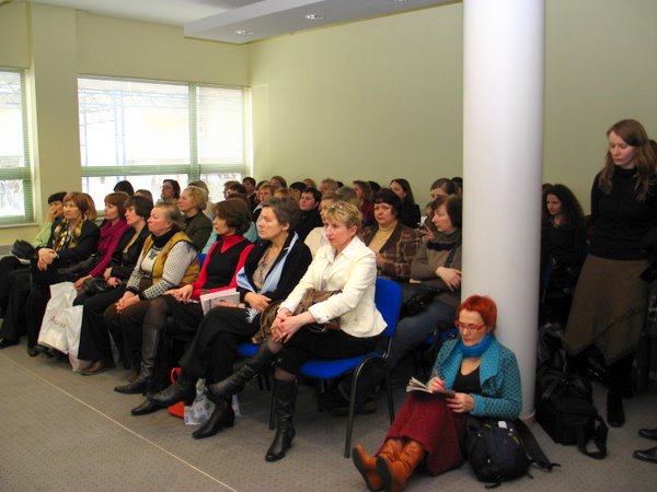 Seminaro klausytojai. Nuotr. Astos Plechavičiūtės